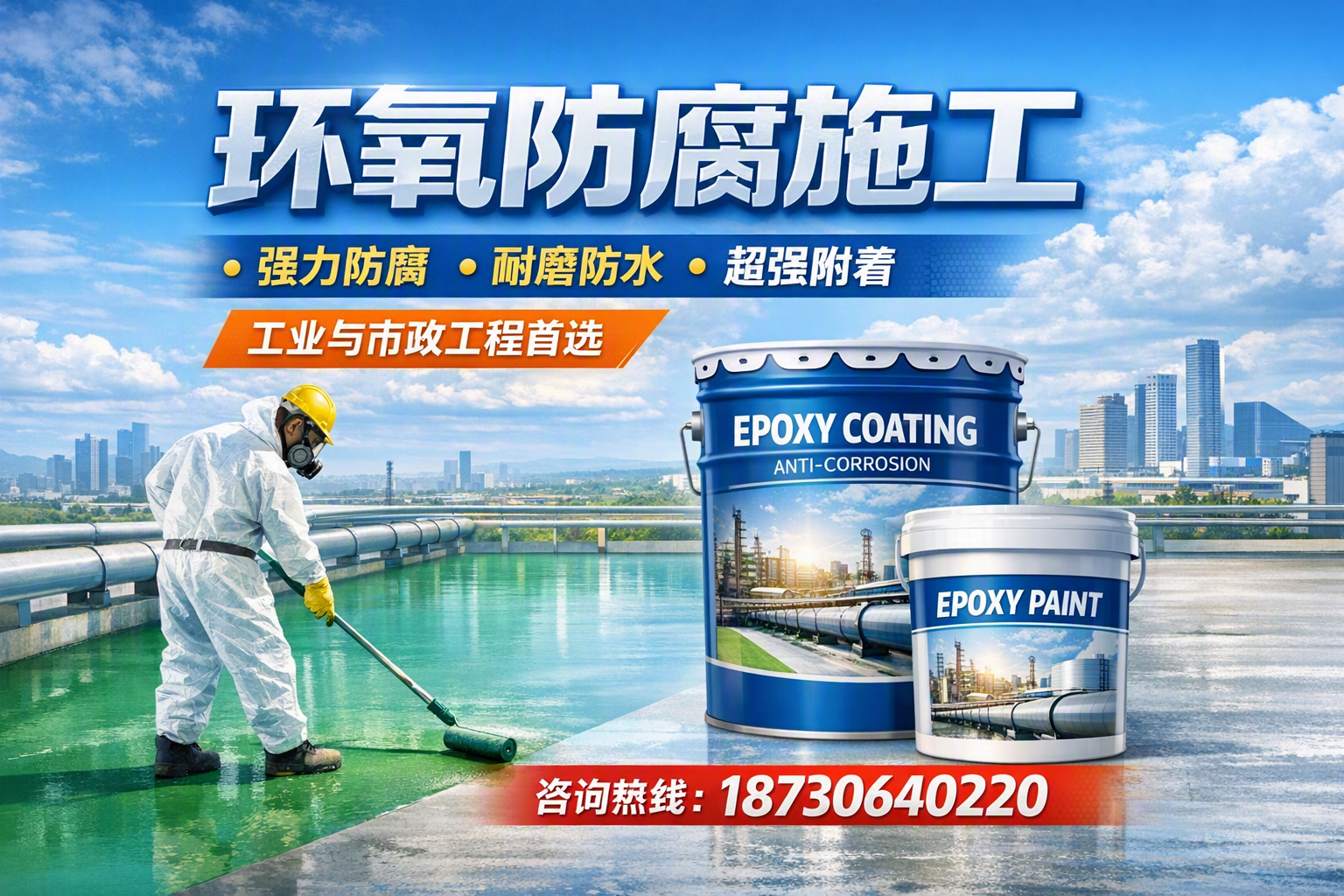 在 滨州 进行环氧防腐施工的注意事项