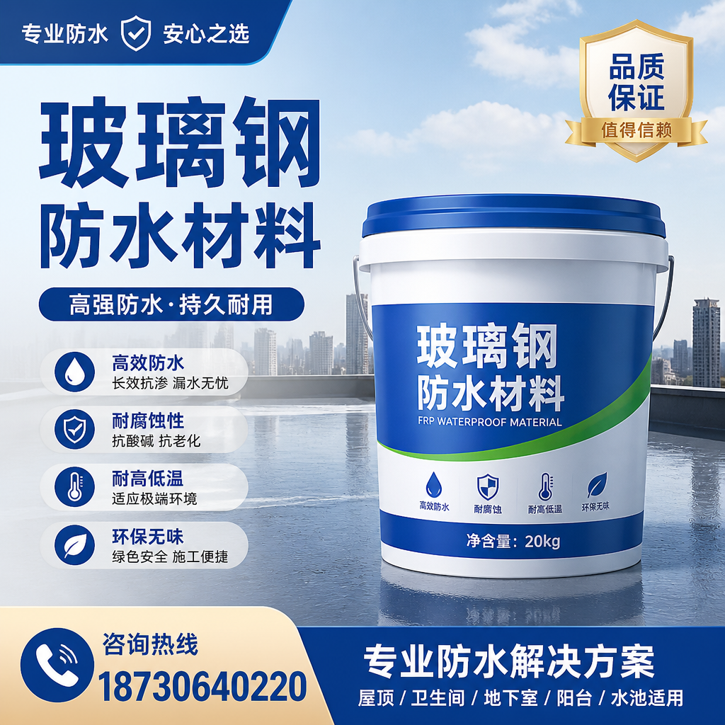 了解玻璃钢防水材料的市场趋势，滨州 企业不可不知